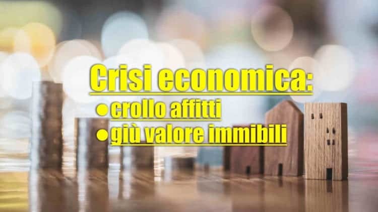 Crisi economica e del valore immobiliare. Foto credit IstockPhoto.