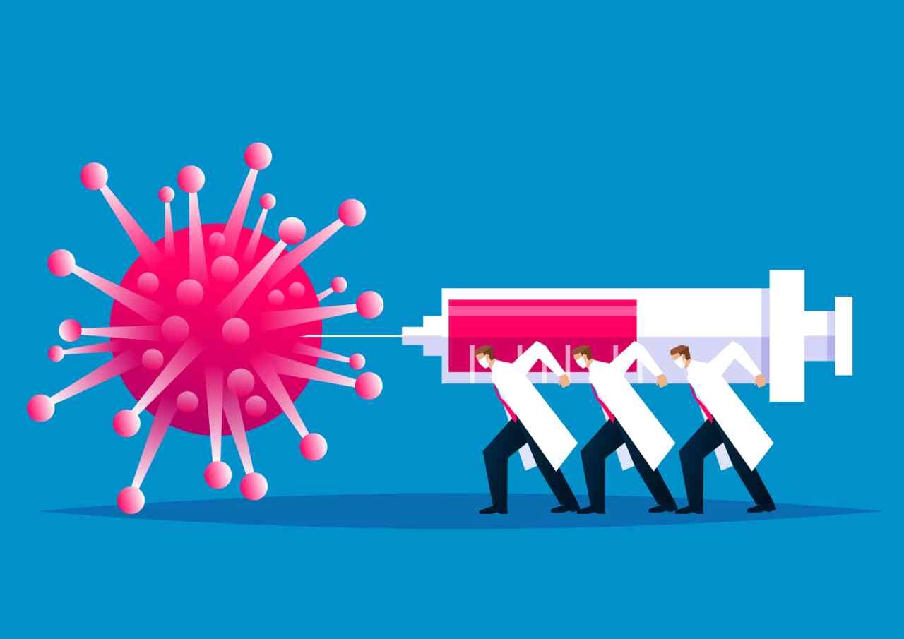 Caccia al Covid-19, Credits iStcokPhoto