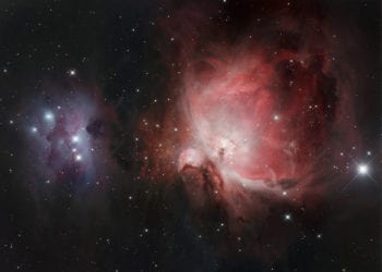 Nebula Orione, nella costellazione di Orione, Credit iStockPhoto