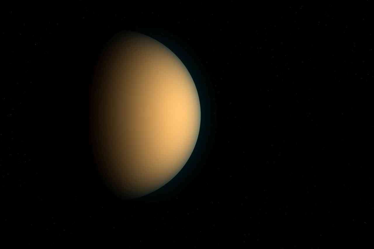 Titano - la luna di Saturno, Credits iStockPhoto