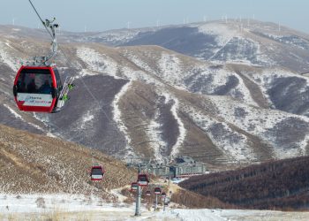 Località olimpica di Genting, sede delle Olimpiadi invernali di Pechino 2022.