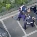 Video di donna brutalmente picchiata dalla polizia locale a Milano