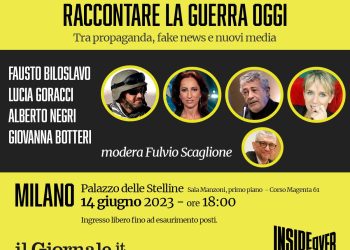 “IlGiornale.it e InsideOver presentano un nuovo evento: ‘Raccontare la guerra oggi'”