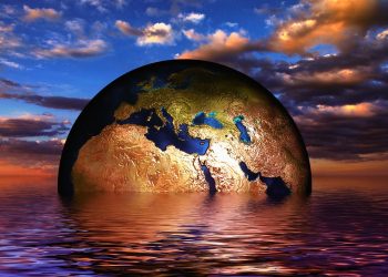 earth, globe, water @ Pixabay