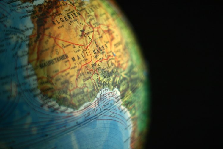 globe, algeria, world map @ Pixabay